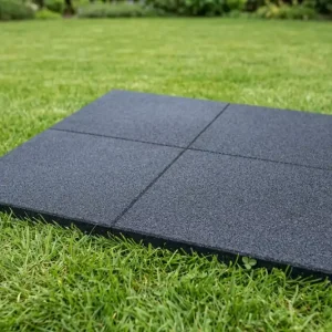 Stallmatte 100 x 50 x 3,5 cm aus Gummigranulat schwarz Preiswert